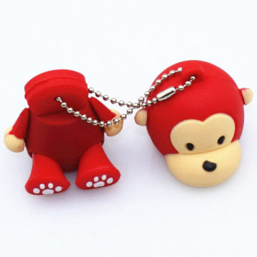 Customize Logo Lovely Silicone Usb Flash Drive 4gb / 8gb / 16gb
