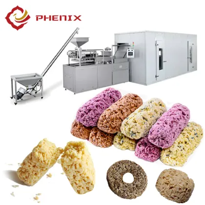 Automatic Oats Chocolate Cereal Bar Making Machine