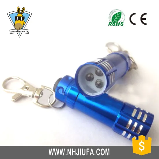 JF 3 LED Aluminium Alloy Flashlight,High Qulity Aluminum Alloy 3 LED Flashlight