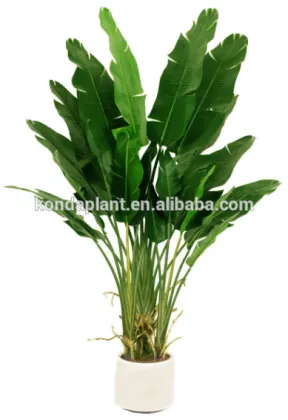 Fake banana trees fake plastic trees make artificial banana trees