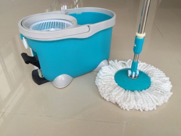Three colors four devices 360 microfier magic spin mop