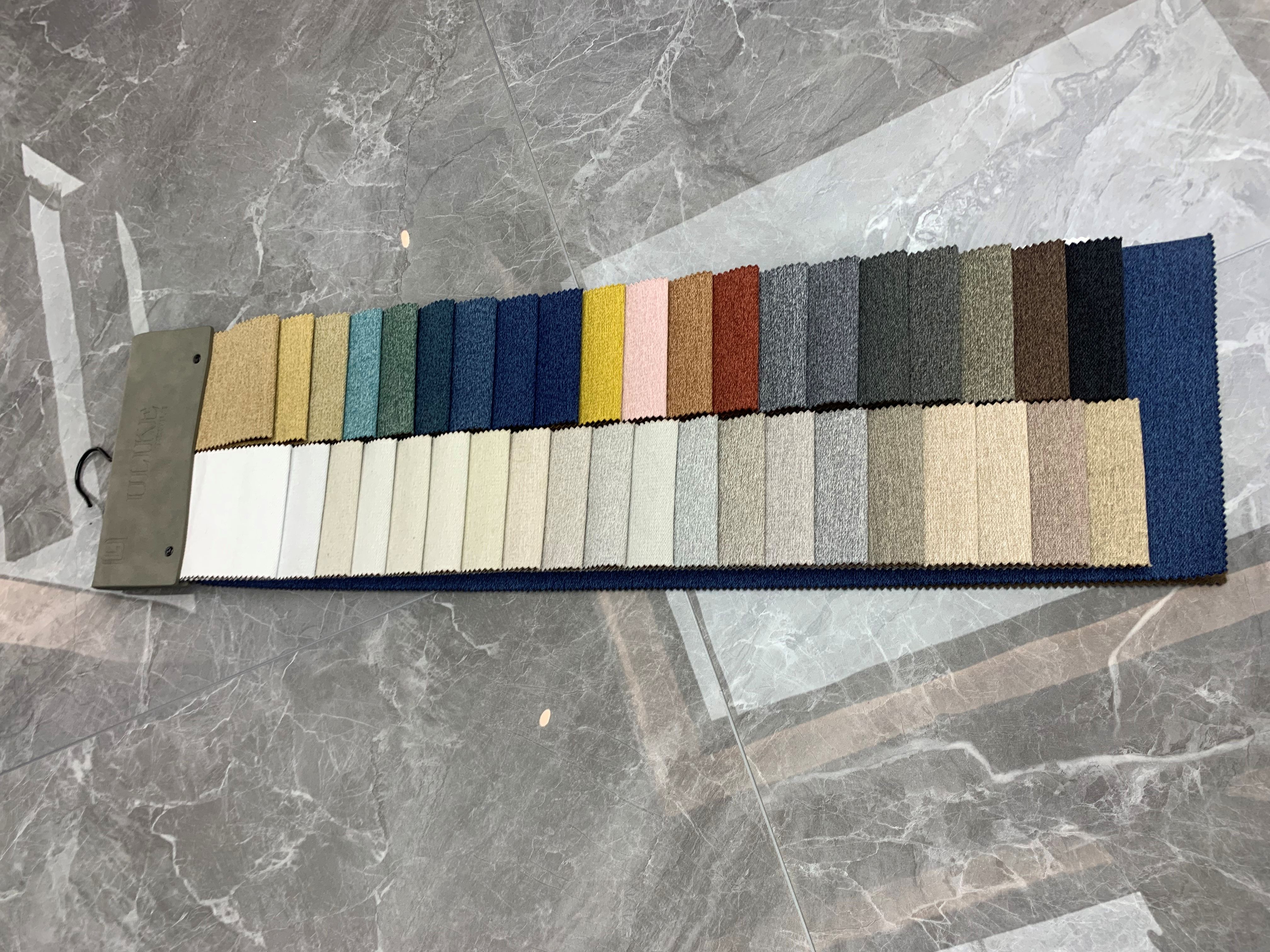 Linen-Like Velvet Fabric