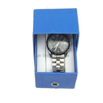 2014 new design exported men\'s cardboard gift watch box in dongguan