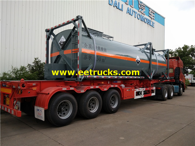 30000L Sodium Hypochlorite Tanker Containers