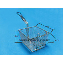 Square Deep Fry Basket Commercial Kitchen Tools