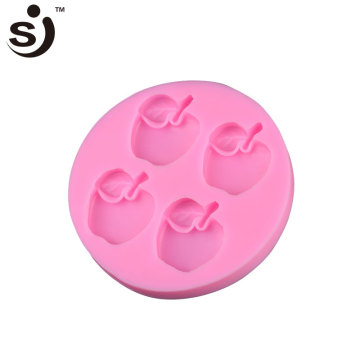 Fondant silicone for apple mold, chocolate mold for cake decorating