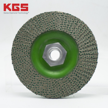 KGS Diamond Flap Disc 115mm Adaptor for Marble, Granite, Ceramic and Engineered Stone Grinding