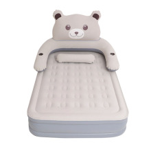 Cama de colchón de aire suave con backrest bear cama
