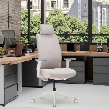 Modern Executive Swivel Office Chair Comfortable Ergonomic Mesh Design with Adjustable Armrest and Nylon Base