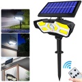 Lampu solar wayarles 128cob