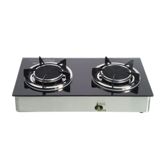 High Quality Desktop 2 Burners Gas Stove 7mm Glass Top Kitchen Easy Cleaning Cooktop