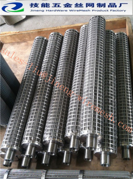 Stainless steel pleated mesh filter cartridge