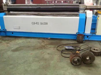 Carbon Steel Plate Rolling Machines With 3200mm Steel Sheet Width