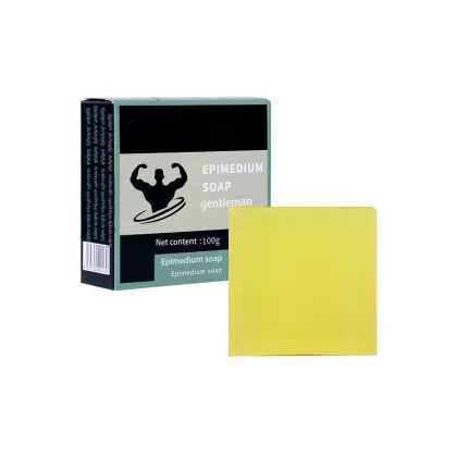 Men's facial cleansing essential oil soap.