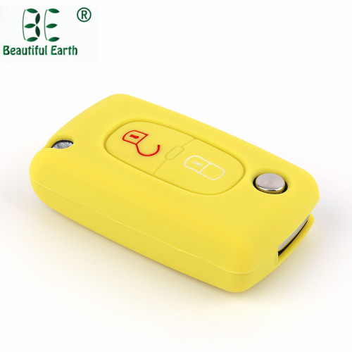 Silicone Peugeot 207 Key Cover For Car