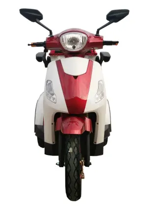 Battery three wheel electric motorcycle