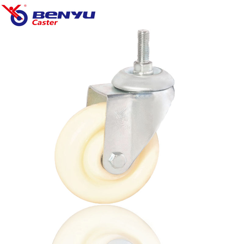 3/4/5 Inch Medium-Duty Nylon Casters Universal PP Caster