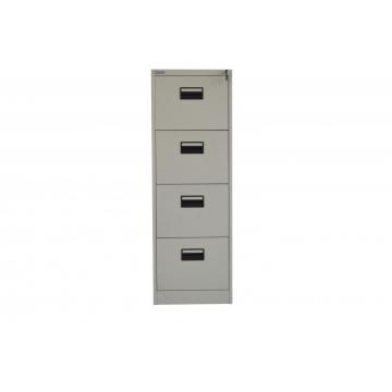 White Steel Office Vertical Filing Cabinet 4 Drawers