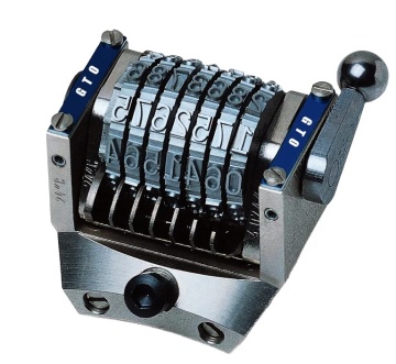Hot Sale Offset Printing 7-Digit Rotary Numbering Box