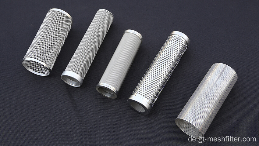 Perforiertes Eimer -Metallnetz -Perforated Mesh Filter