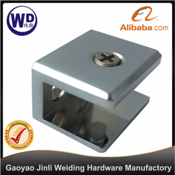 Zinc Alloy Square Glass Clamp,Fixed Glass Clip, shelf bracket GC-3701-M
