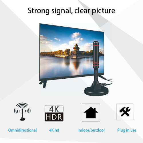 Digitale HDTV -Antennenmagnetbasis und Koaxialkabel