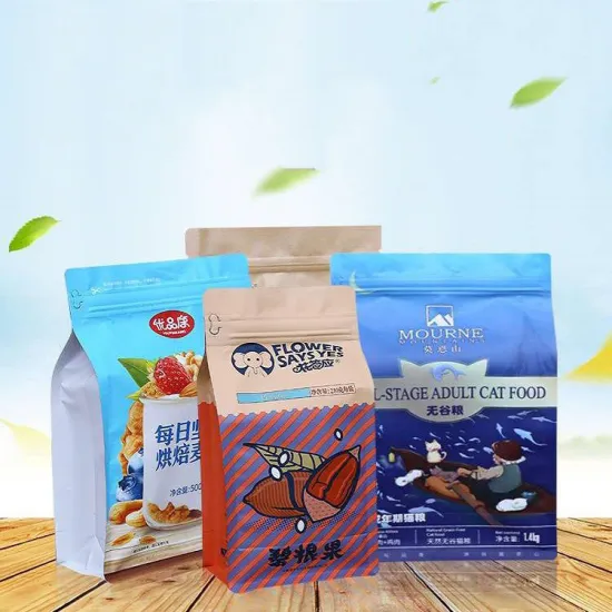 Food packaging side gusset bag  Packaging bags without  valve