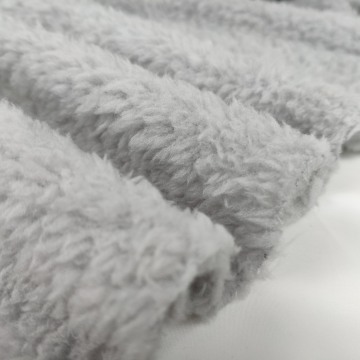 sherpa fleece lamb push 100% polyester shu velveteen fabric