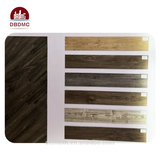 Waterproof Indoor Decoration Environmental PVC Woven Vinyl Floor Tiles
