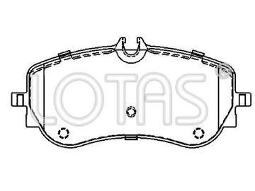 Brake Pad Set set for Daewoo