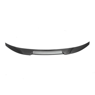 2013-2019 BMW 3 Series F30/F35 Modified M4 Blade Rear Roof Wing Spoiler Wind Wing (Bright Black Carbon Pattern)