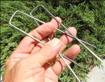 Weicai 12 inch heavy duty garden stakes