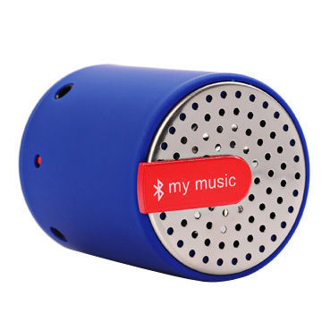 Wireless Bluetooth Speakers with Handsfree Function, Made of Metal Case Material