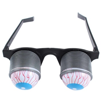 Funny Bouncing Glasses - Spoof Toy for Halloween Dog Headwear