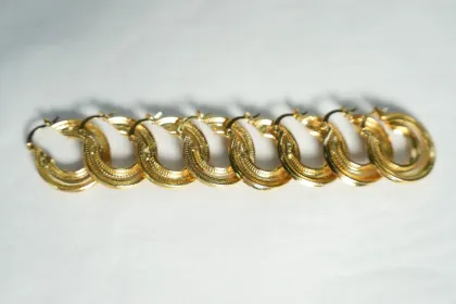 pvd coating 24K gold imitation jewellery