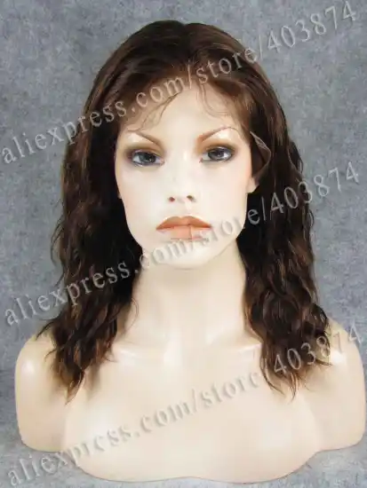 Hot Selling 100% Indian Remy Hair Glueless Silk Top Full Lace Wig