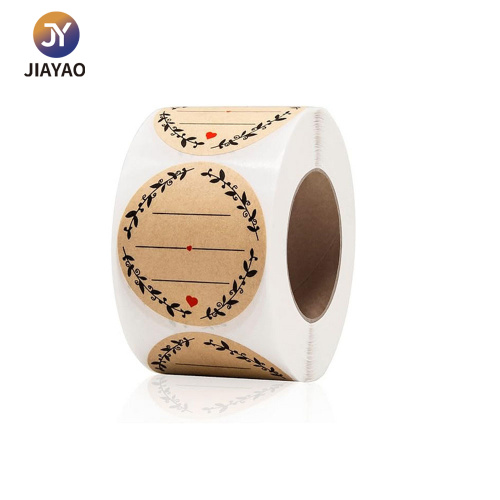 Autocollant en papier amovible pour étiquettes personnalisées