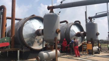 1 Year Warranty Pyrolysis Plant with Plastic