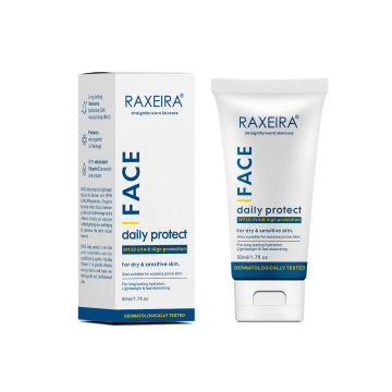 SPF 15-30 UV Sun Filtreleri UVA/UVB ile Özel Etiket Nemlendirme Günü Kremi