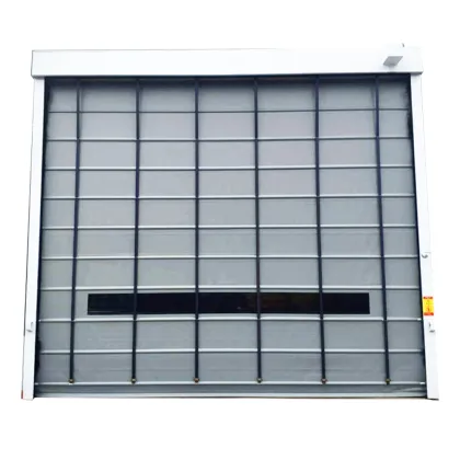 Quick Installation & High Durability: PVC Anti-Collision, Self-Repairing, Stackable Doors
