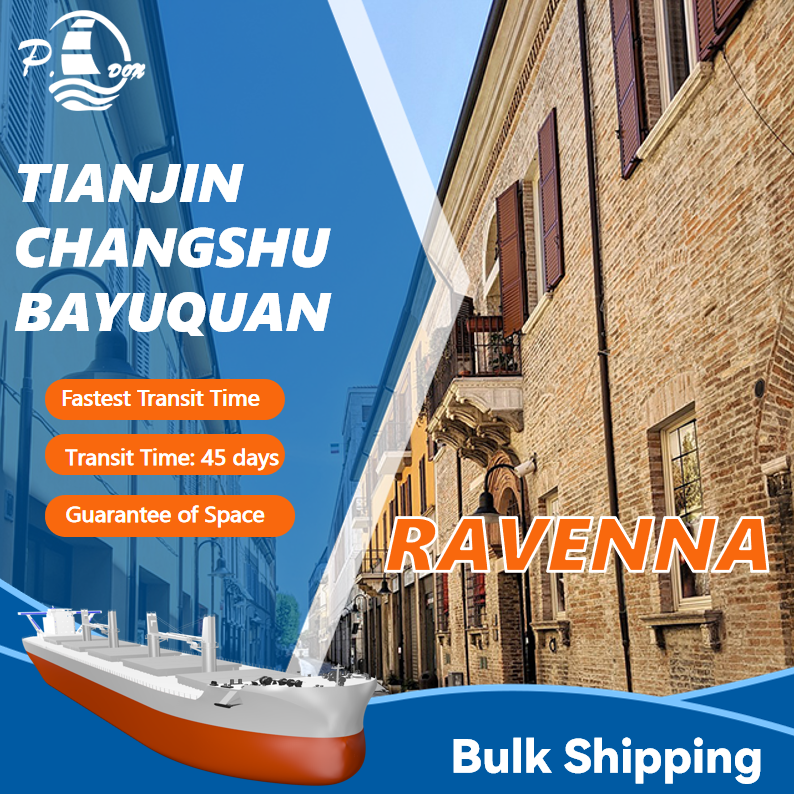 Bulk Shipping from Tianjin to Ravenna