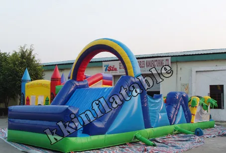 adult inflatable obstacle course rental/ funny inflatables games KB-L003