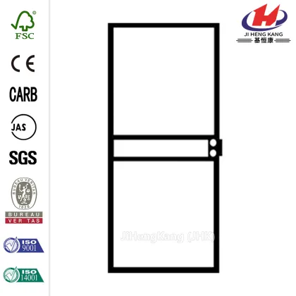 Black Venus Security Wooden Door