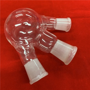 High Purity Heat-Resistant Quartz Glass Chemistry Round-Bottom Flask 3 Necks 250ml