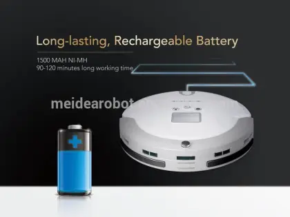 Seebest C561Auto recharge robot vacuum sweeper white