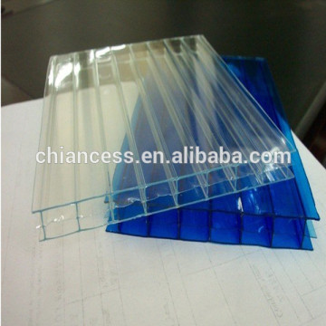 3 layers 10mm Polycarbonate pc hollow plastic sheet roofing system