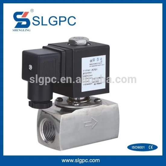 Guangdong shenzhen ZCT21-15 2 way type ceme solenoid valves 12v dc normally closed valve