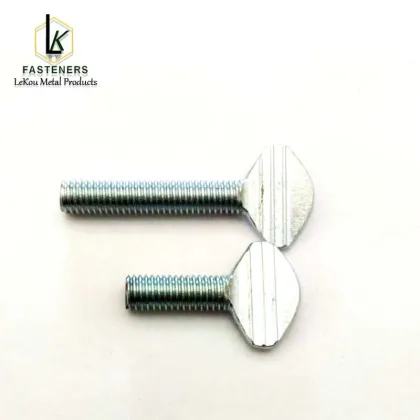 Zinc-Plated Carbon Steel Spade Head Thumb Screws