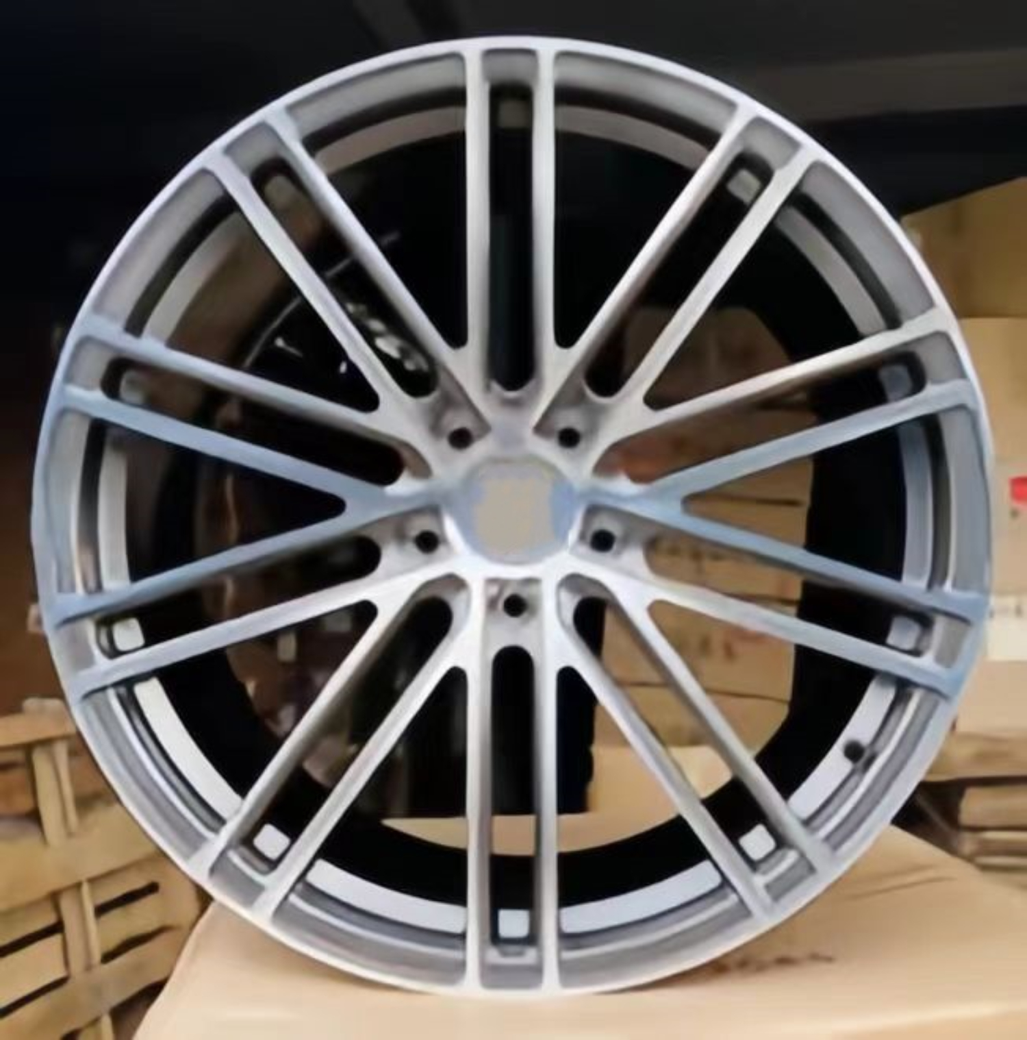 Roda forjada de magnésio para a roda personalizada de Porsche Cayenne Coupé