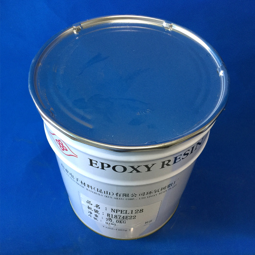 Clear Epoxy Resin 128 low molecular weight bisphenol A type epoxy resin for Wood Casting Factory